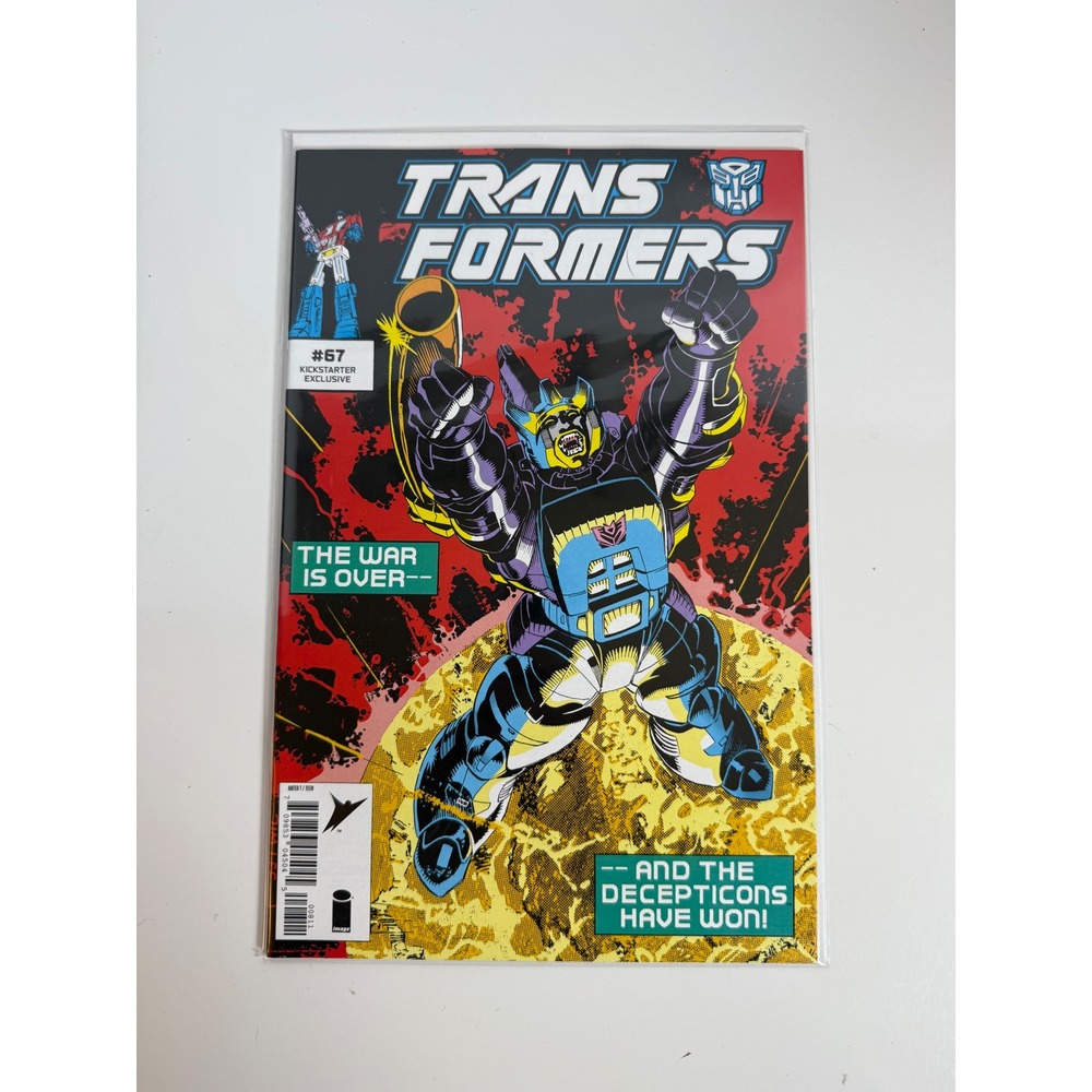Transformers 67 Kickstarter Exclusive Image Comics 2024 Decepticon Variant Cover